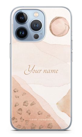 Gold Spots Namecase - Blush
