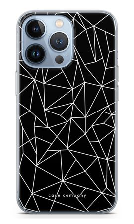 Geometric lines white