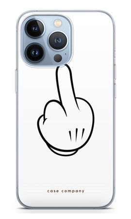 Middle finger white