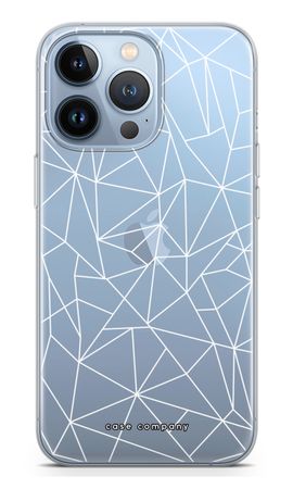 Geometric lines white
