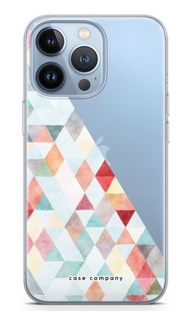 Coloured triangles pastel