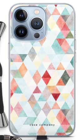 Coloured triangles pastel