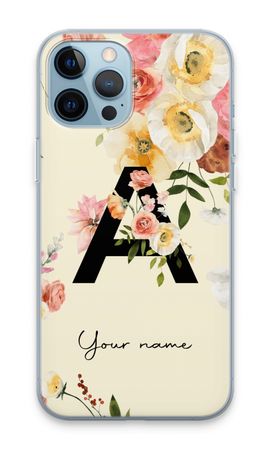 Flirty Flowers Monogram