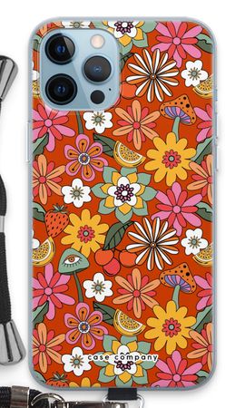 Retro Flowers - Red
