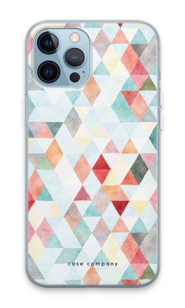 Coloured triangles pastel