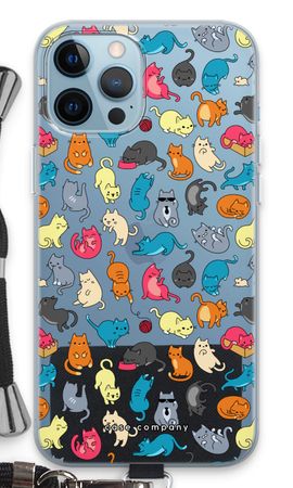 Colourful cats