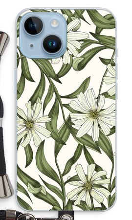 White flower pattern