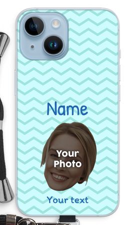 Personalisiertes Gesicht - Streifendesign