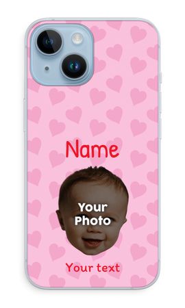 Personalized Face - Hearts N°2