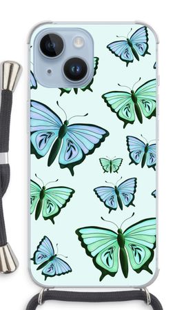 Blue & Green Butterflies