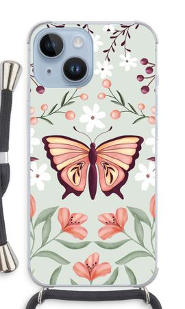 Butterfly in a floral world