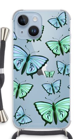 Blue & Green Butterflies