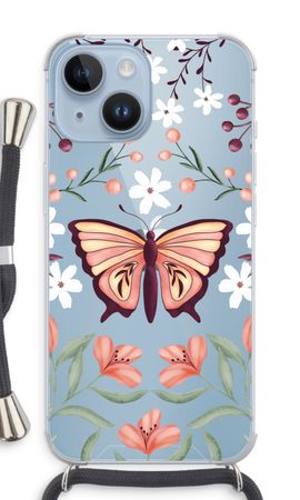 Butterfly in a floral world