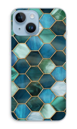 Hexagons in stained glass