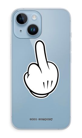 Middle finger white