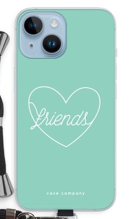 Friends pastellfarbenes Herz