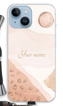 Gold Spots Namecase - Blush