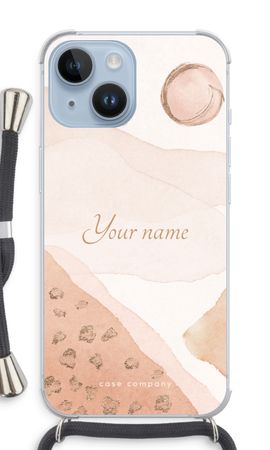 Gold Spots Namecase - Blush