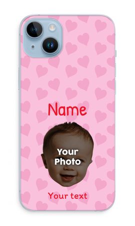 Personalized Face - Hearts N°2