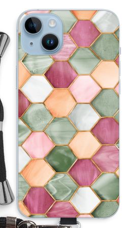 Hexagons in stained glass