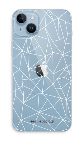 Geometric lines white