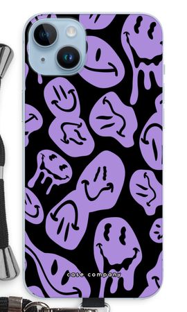 Melting Smiley - Purple