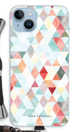Coloured triangles pastel