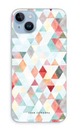 Coloured triangles pastel