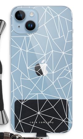 Geometric lines white