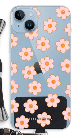 Pink Smiley Flower