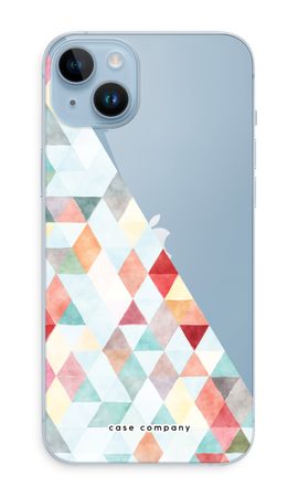 Coloured triangles pastel