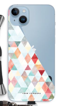 Coloured triangles pastel