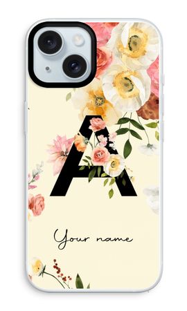 Flirty Flowers Monogram