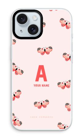 Rosy Butterflies Monogram