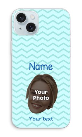 Personalized Face - Stripes Pattern