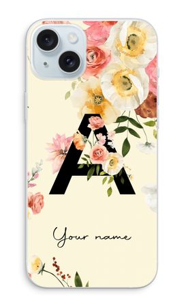 Flirty Flowers Monogram
