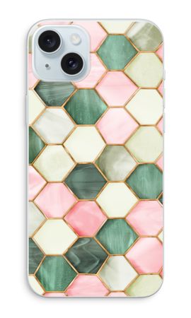 Hexagons in stained glass