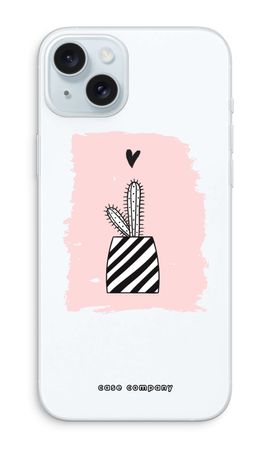 Black and white cactus