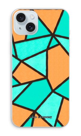 Stained glass - Orange