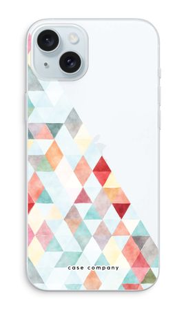 Coloured triangles pastel