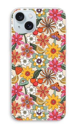 Retro Flowers N°2 - Yellow