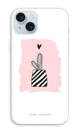 Black and white cactus