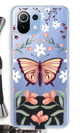 Butterfly in a floral world