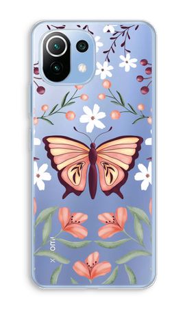 Butterfly in a floral world
