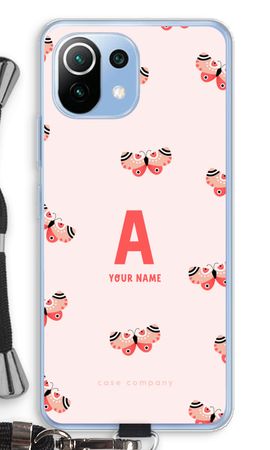 Rosy Butterflies Monogram