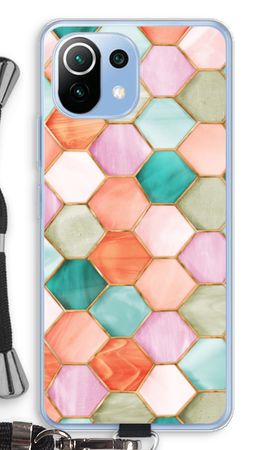 Hexagons in stained glass