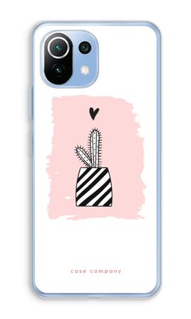 Black and white cactus