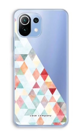 Coloured triangles pastel