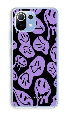 Melting Smiley - Purple