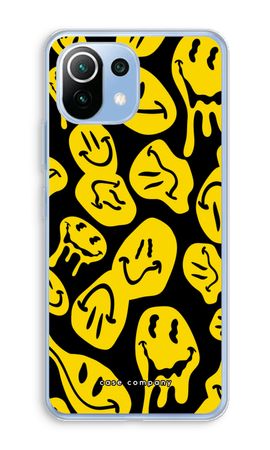 Melting smiley - Yellow